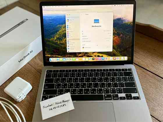 Macbook Air M1 8/256gb เครื่องศูนย์ไทย Пхукет